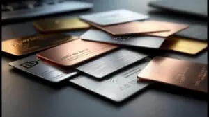 metal business cards
