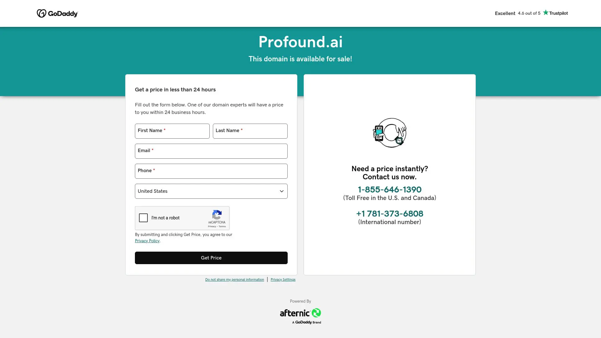 Profound AI Enterprise Dashboard