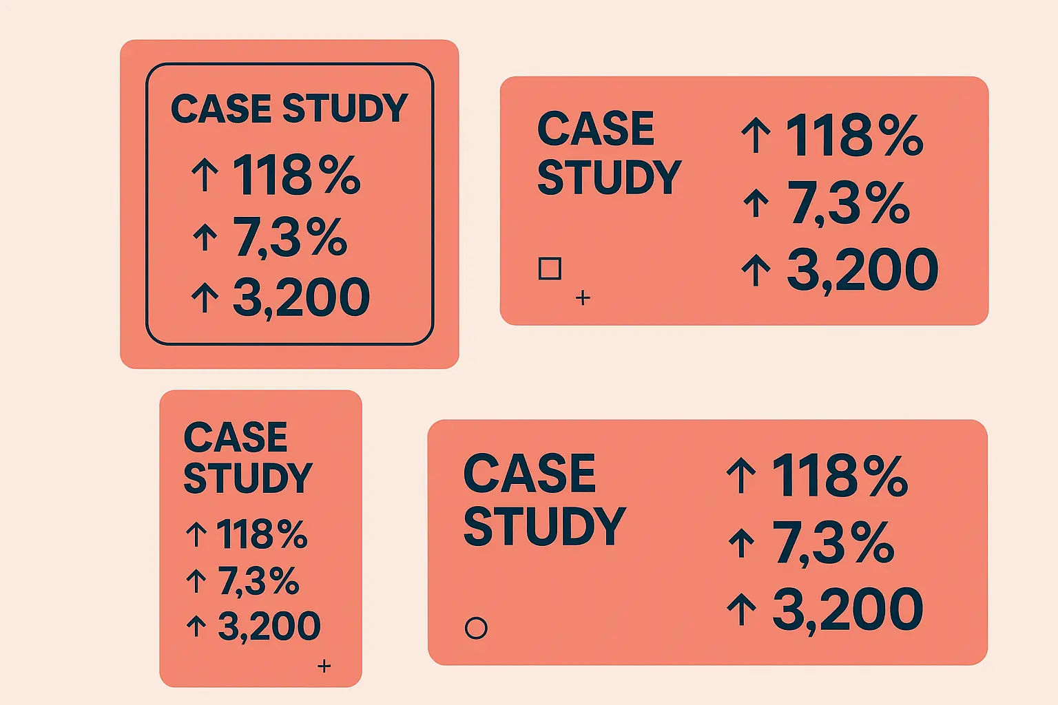 Multi-channel case study distribution strategy visualization