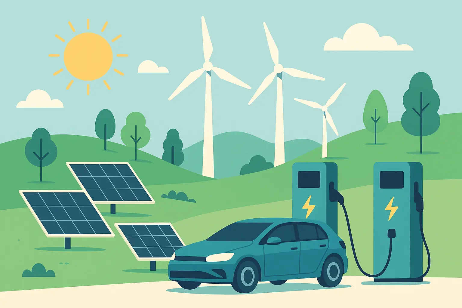 Clean energy market sizing scenarios