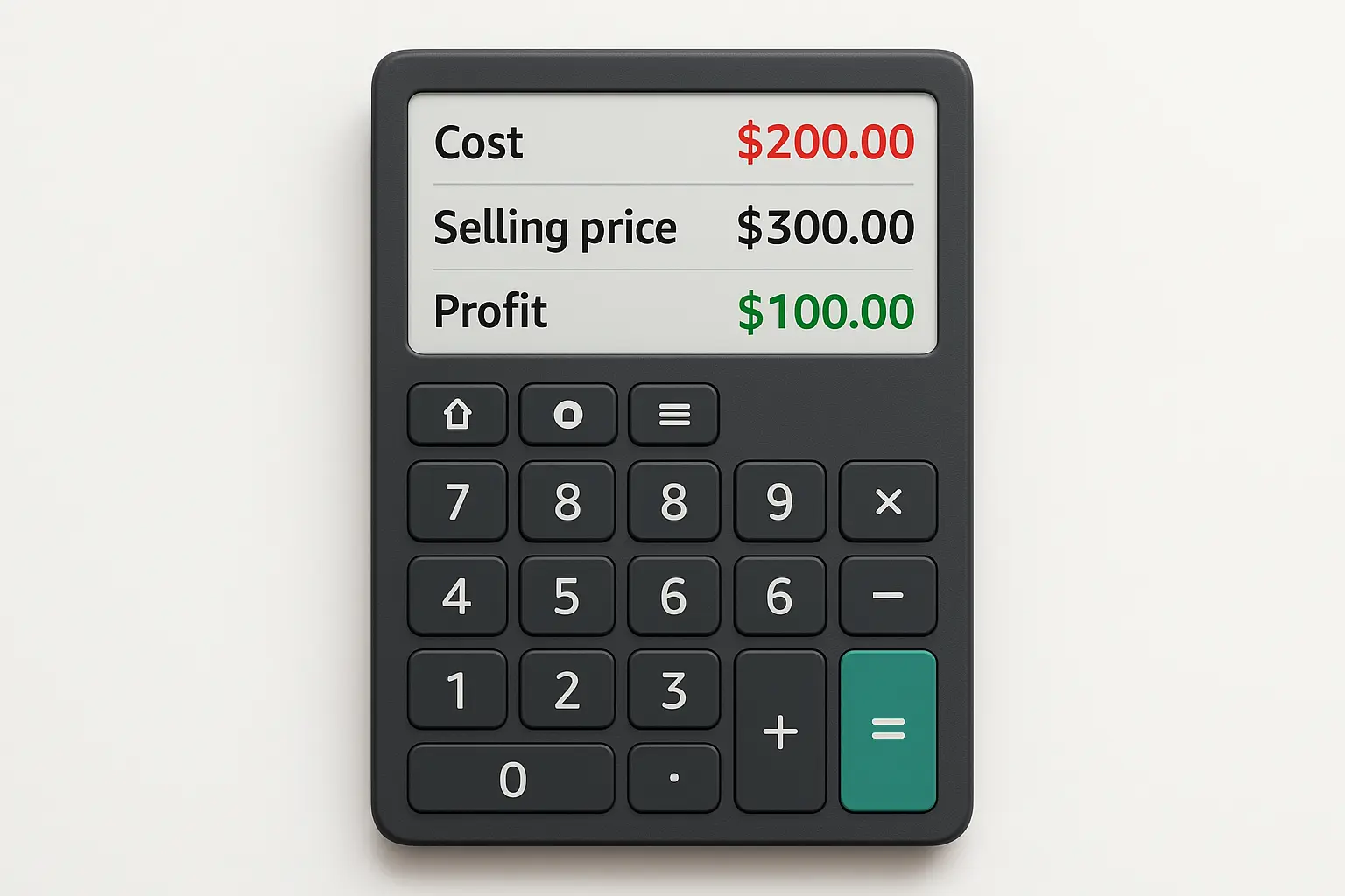 Amazon Revenue Calculator Dashboard