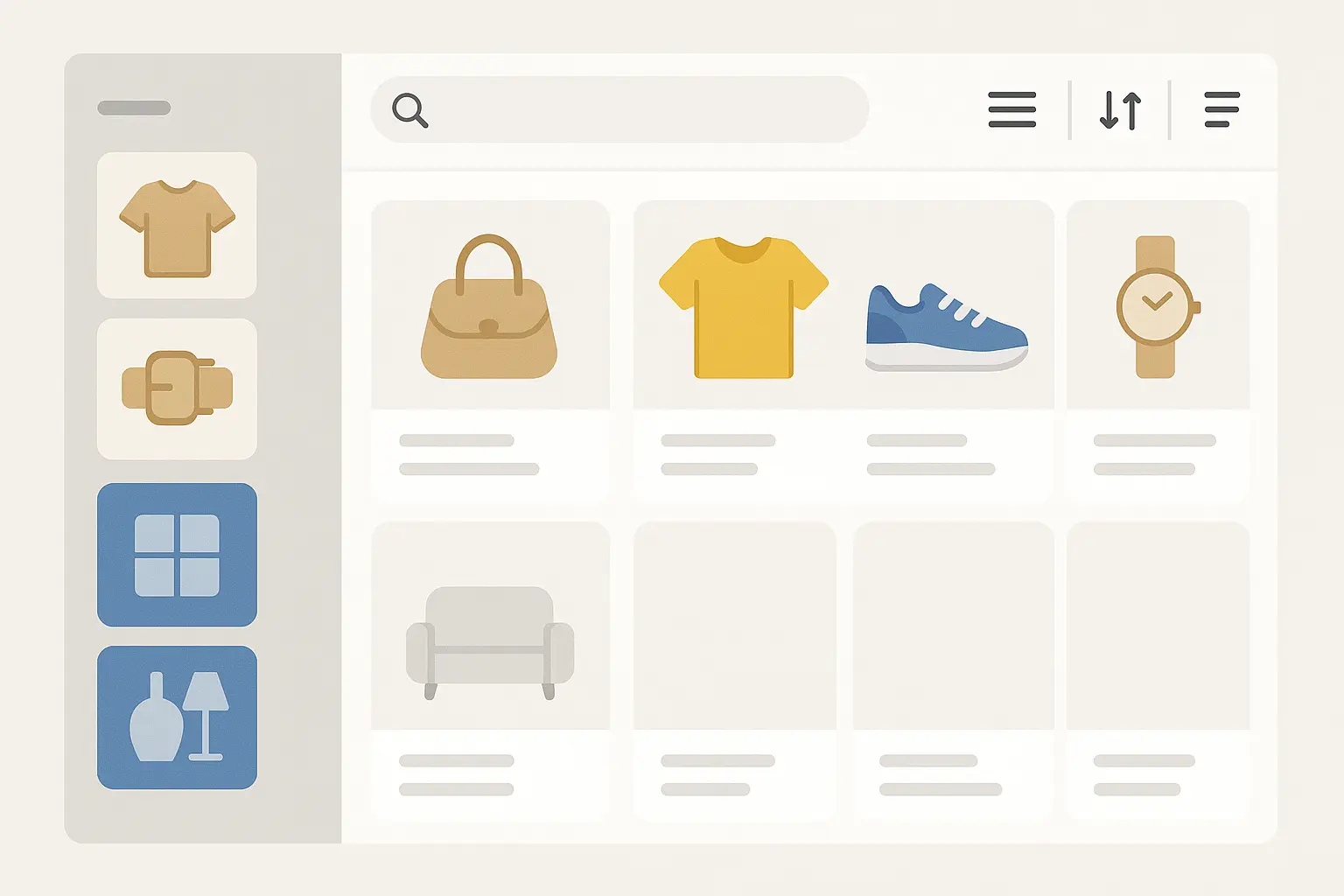 E-commerce SEO performance dashboard