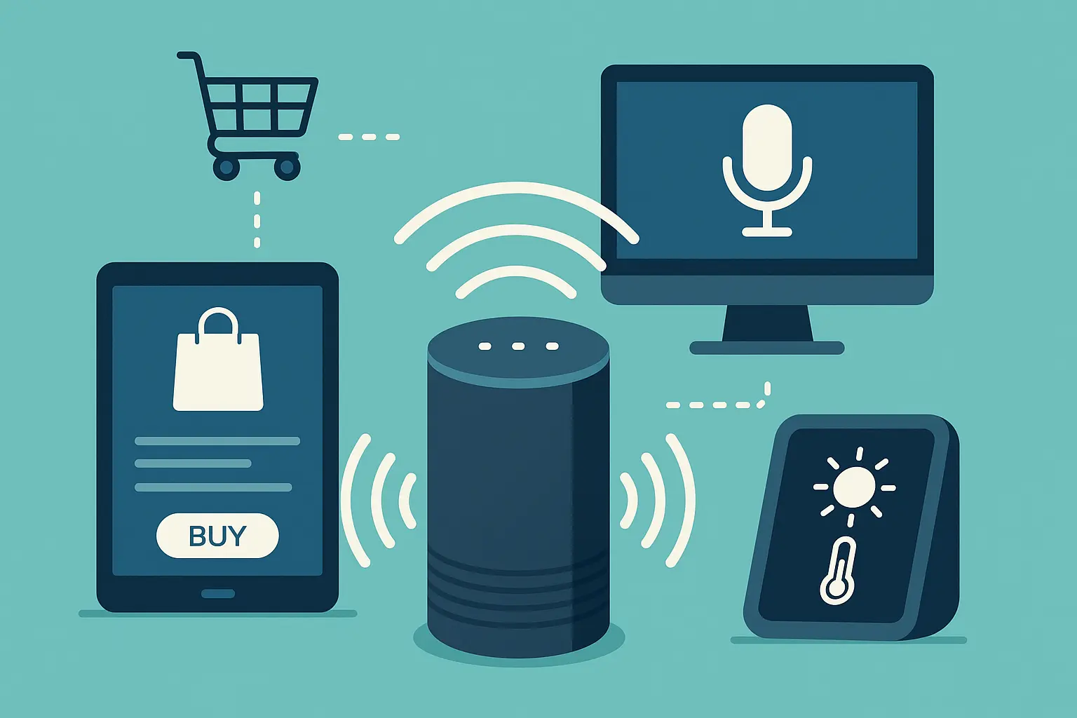 Amazon digital marketing and voice search integration
