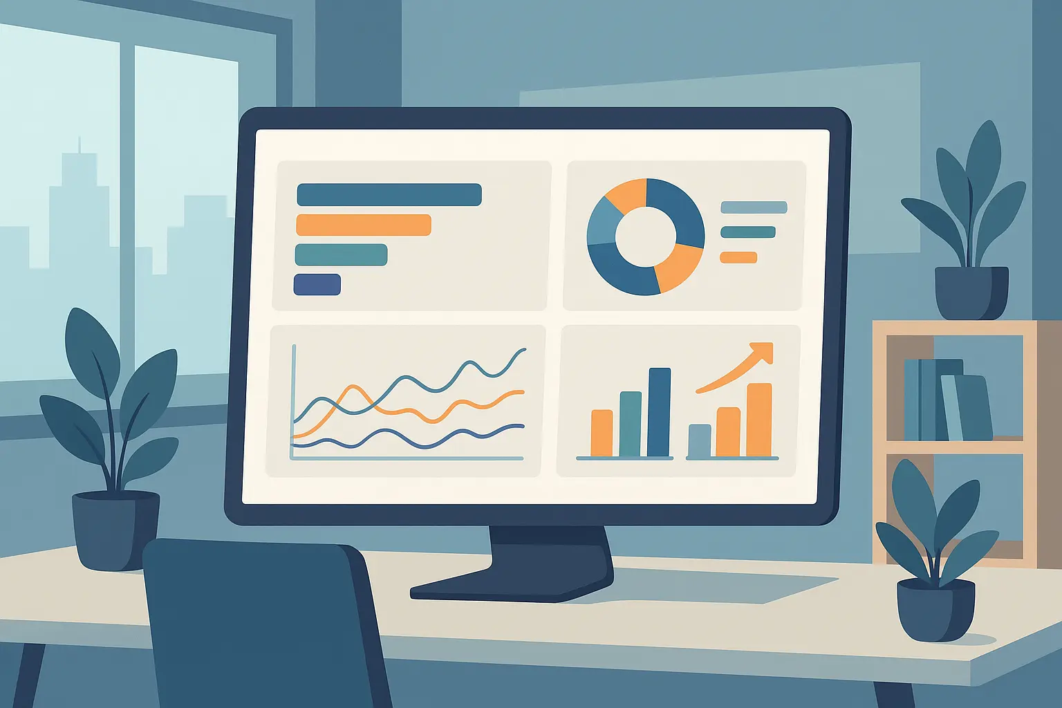 Marketing analytics dashboard