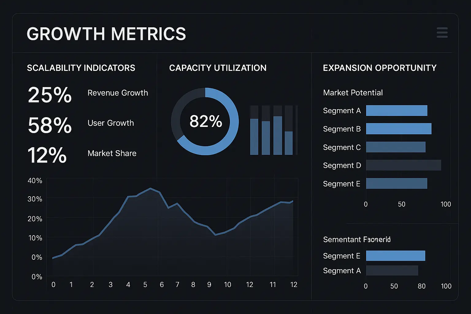 ChatGPT scalability metrics dashboard