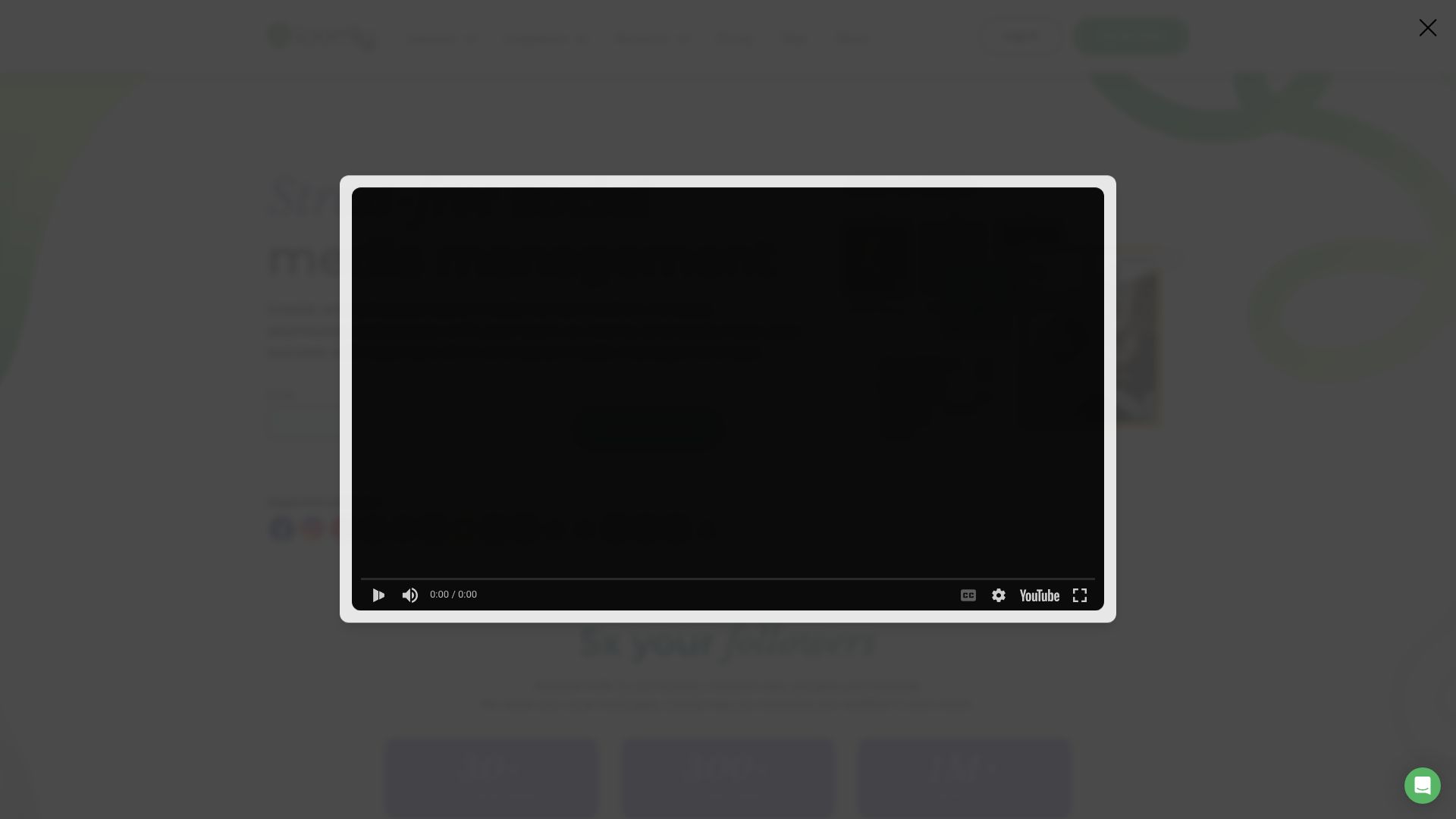 Loomly social media management platform dashboard