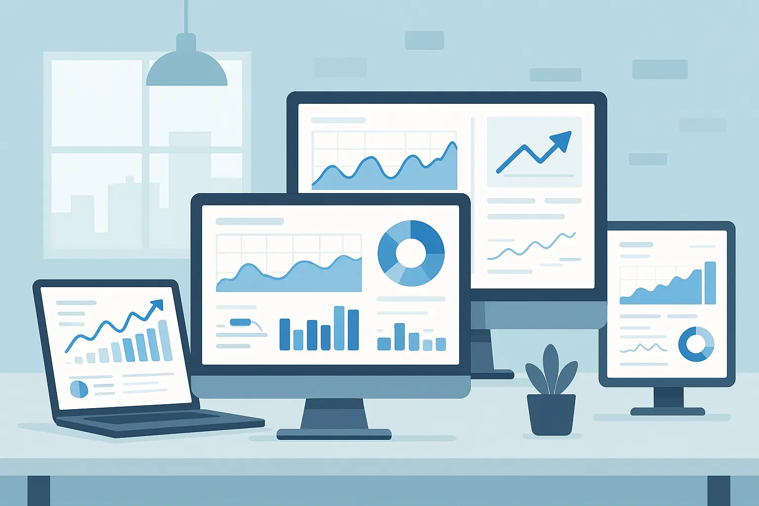 B2B SEO case studies revenue dashboard