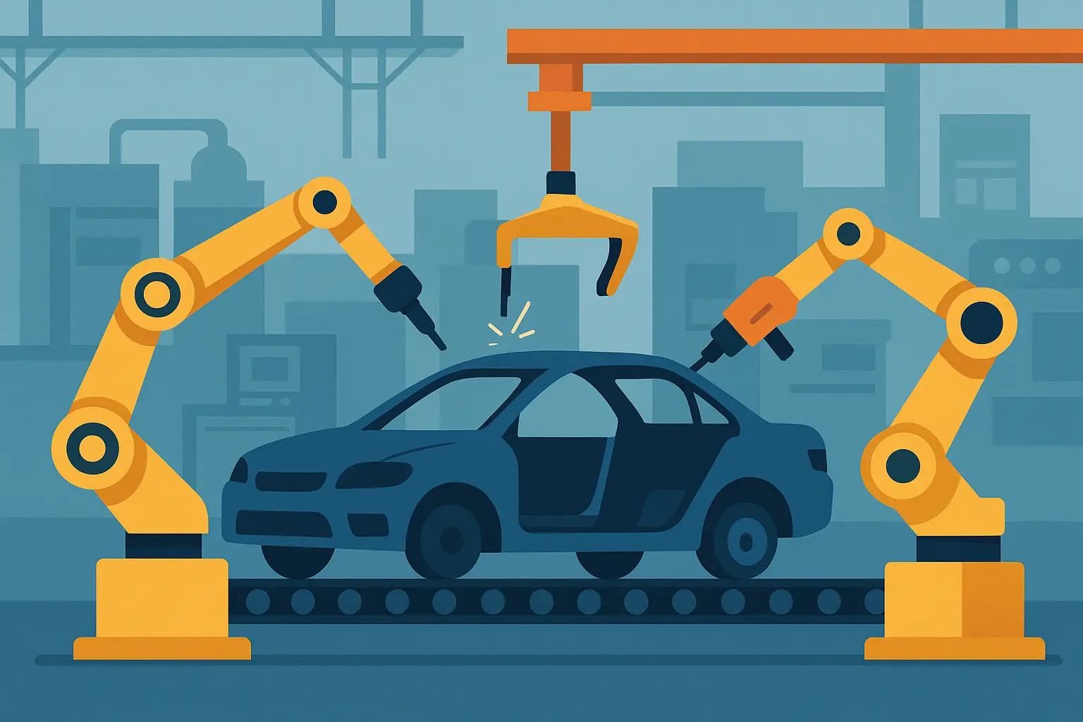 Toyota human-robot collaboration manufacturing