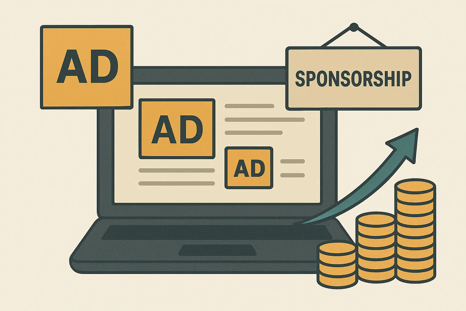 Blog advertising revenue models