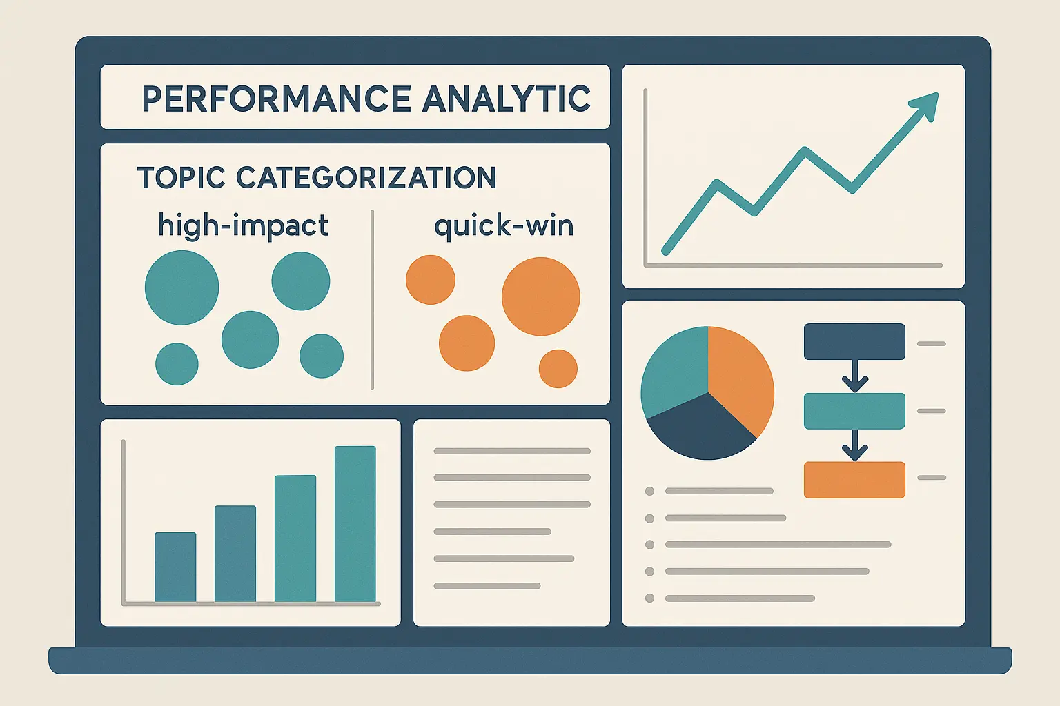 Performance analysis and topic prioritization