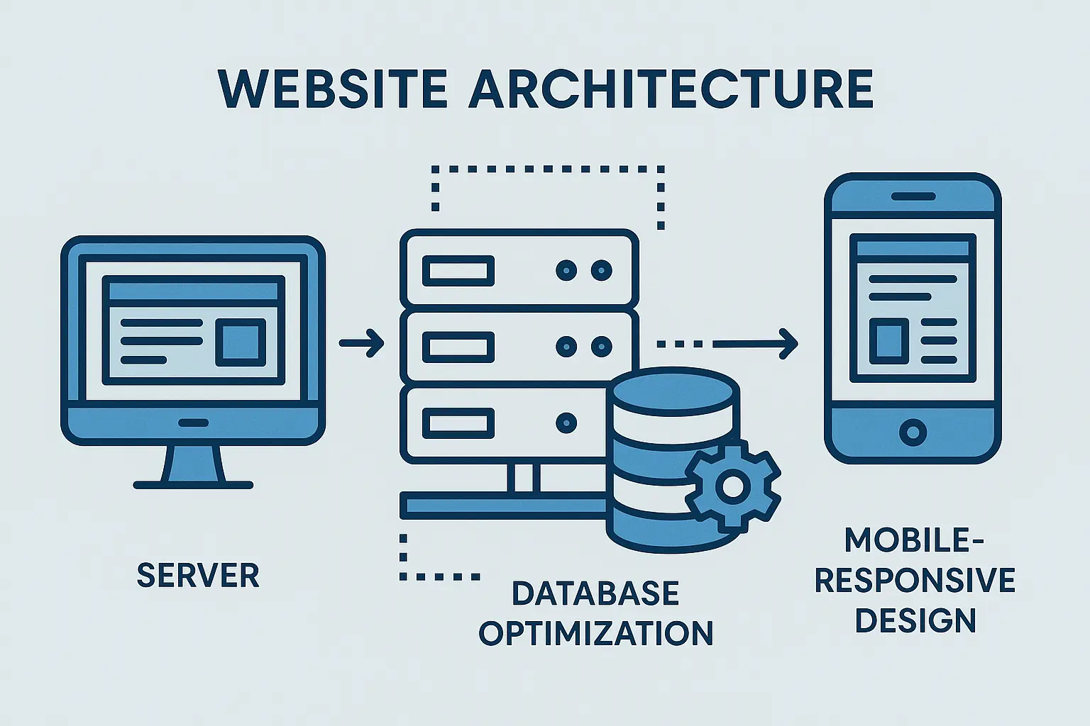 Technical SEO implementation results dashboard