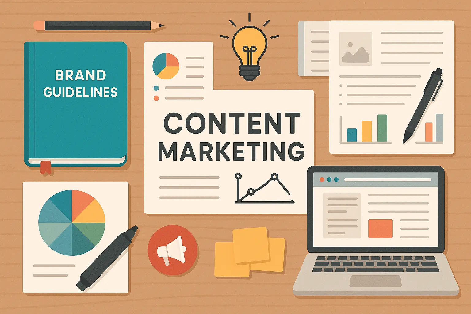 Content marketing brand building