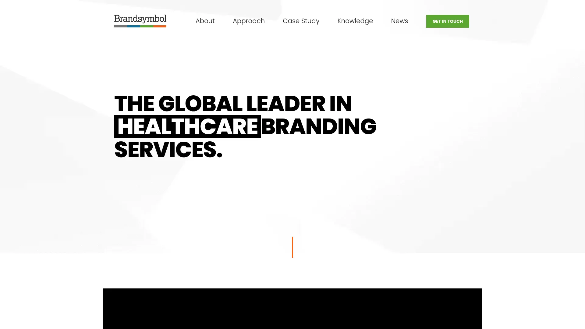 Screenshot of Brandsymbol website