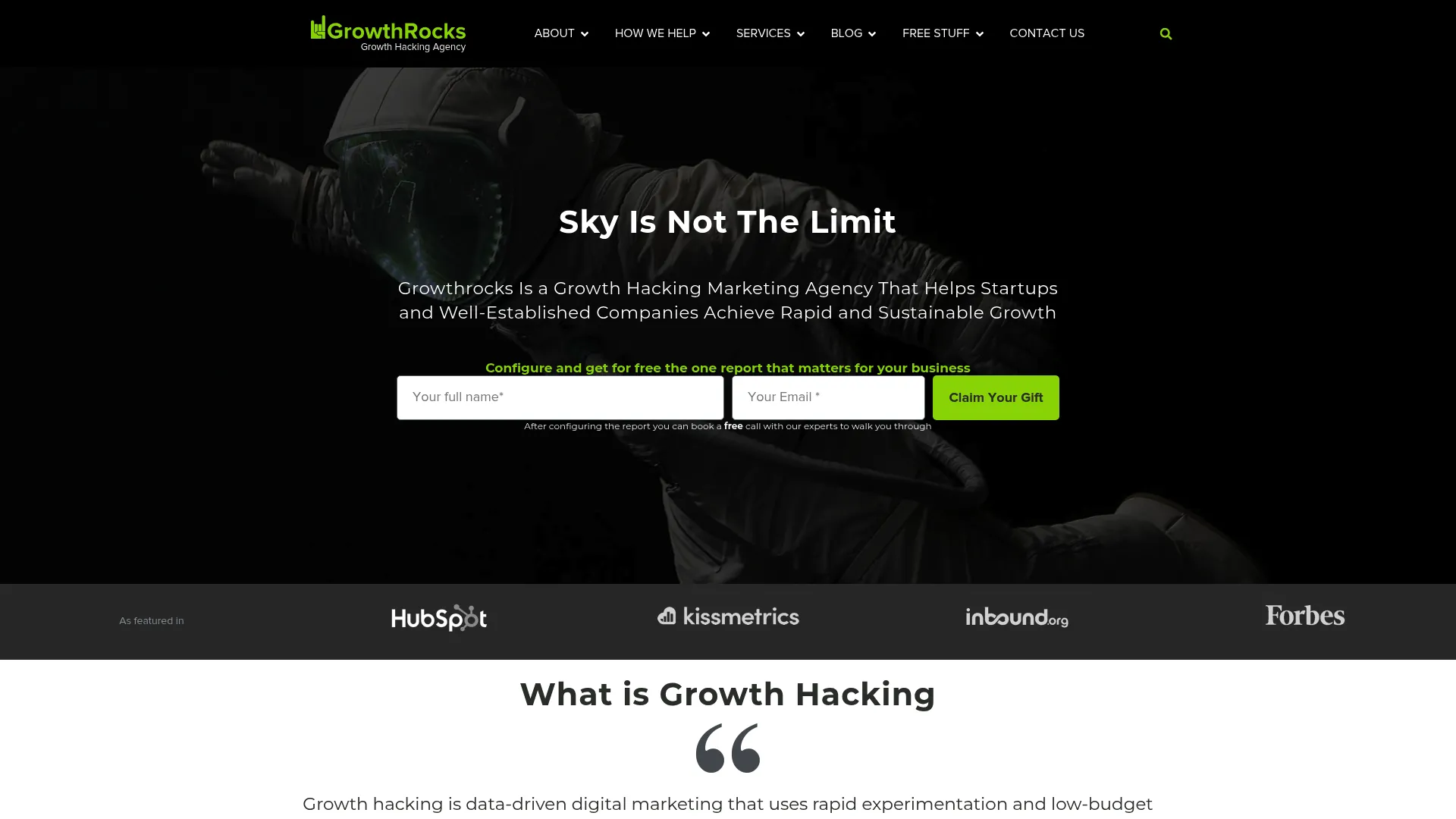 screenshot of growthrocks.com