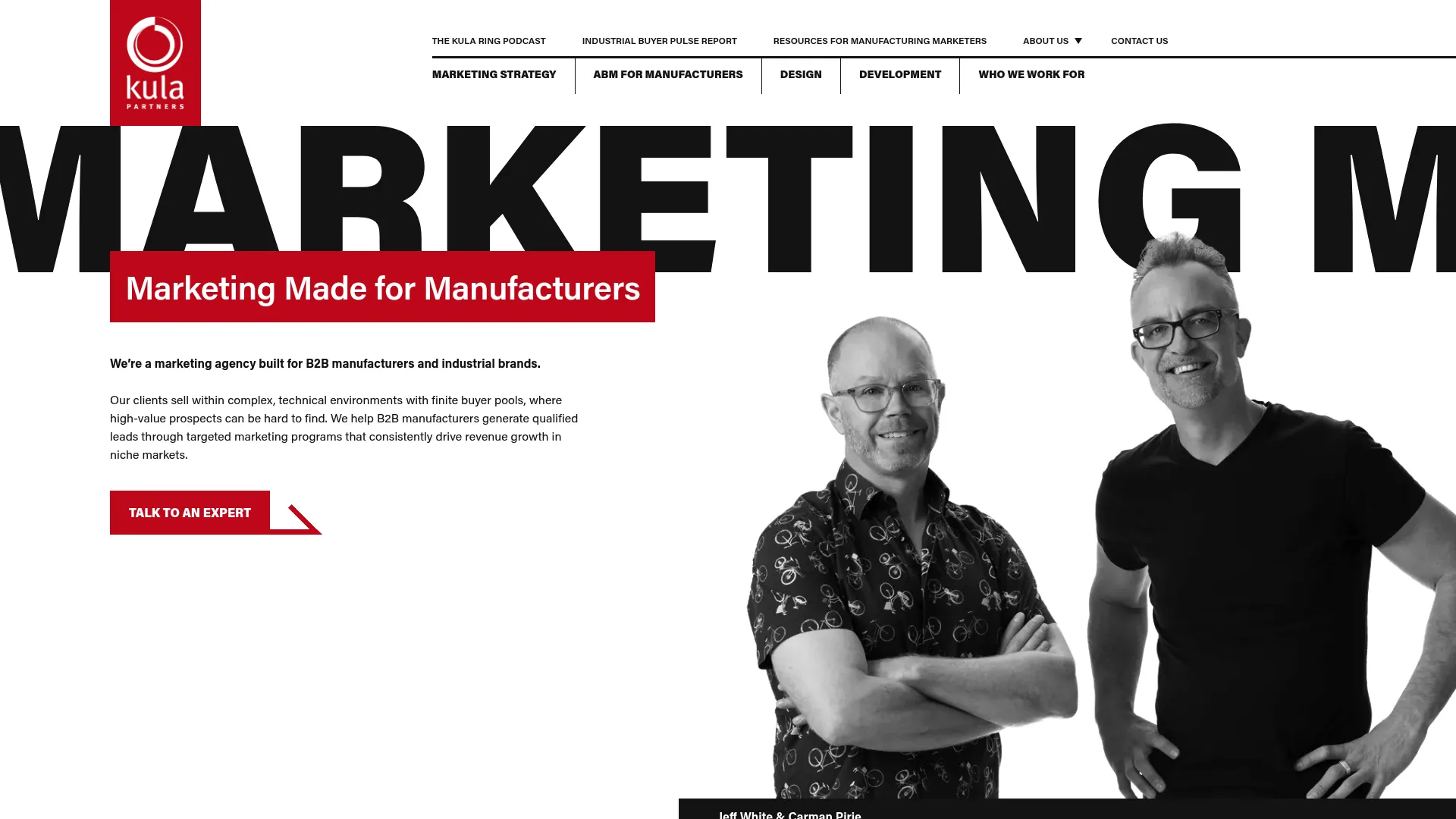 Screenshot of kulapartners.com