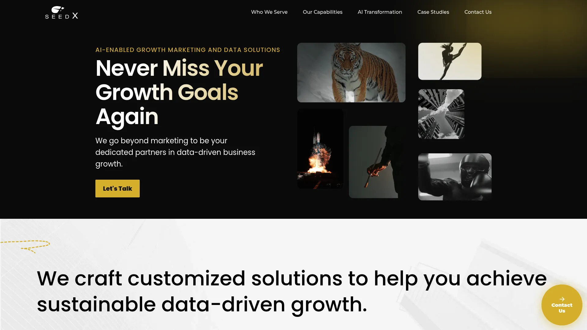 screenshot of seedx.us