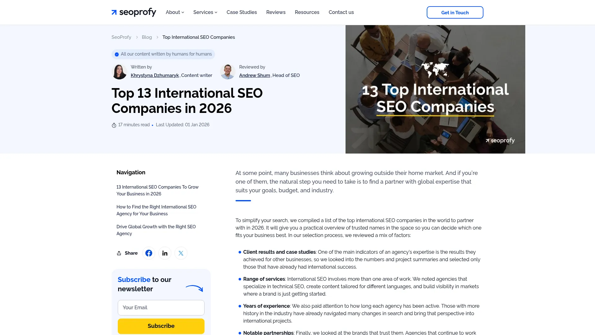 SeoProfy Data Driven SEO Agency