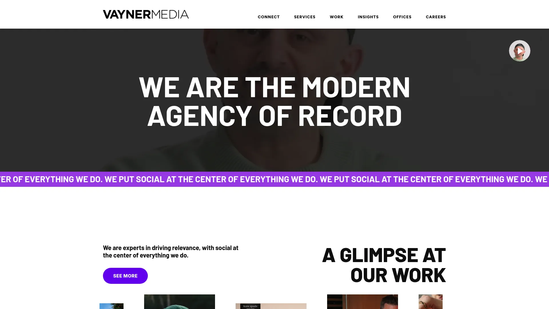 screenshot of vaynermedia.com