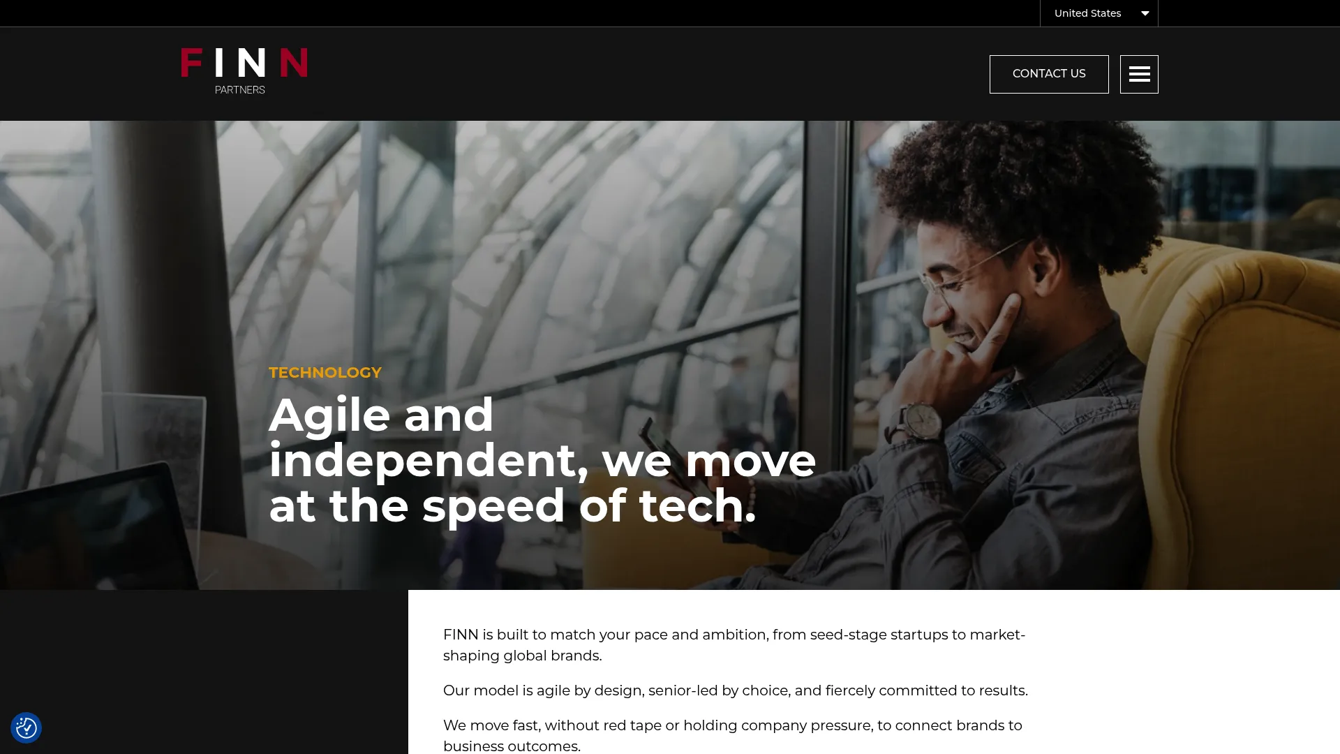 screenshot of finnpartners.com