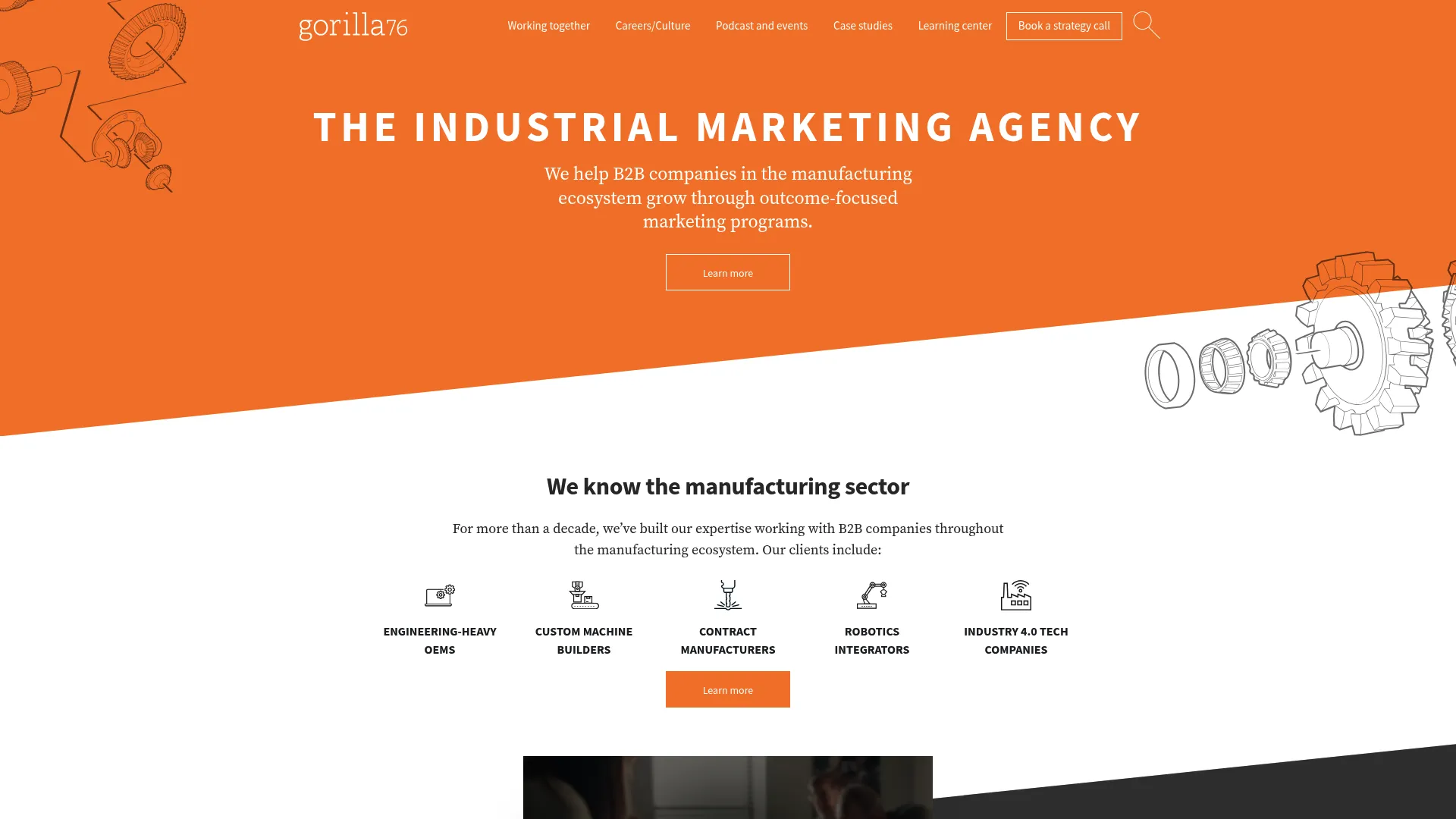 Screenshot of gorilla76.com