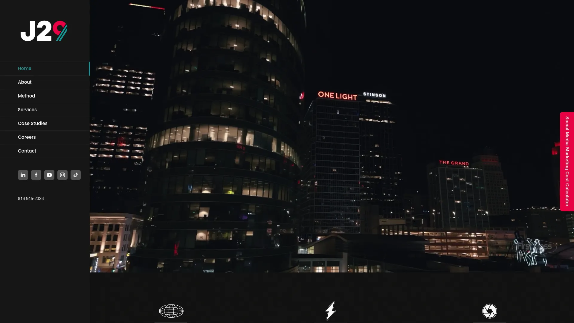 screenshot of j29creative.com