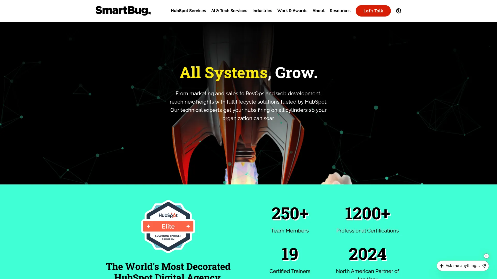 screenshot of smartbugmedia.com