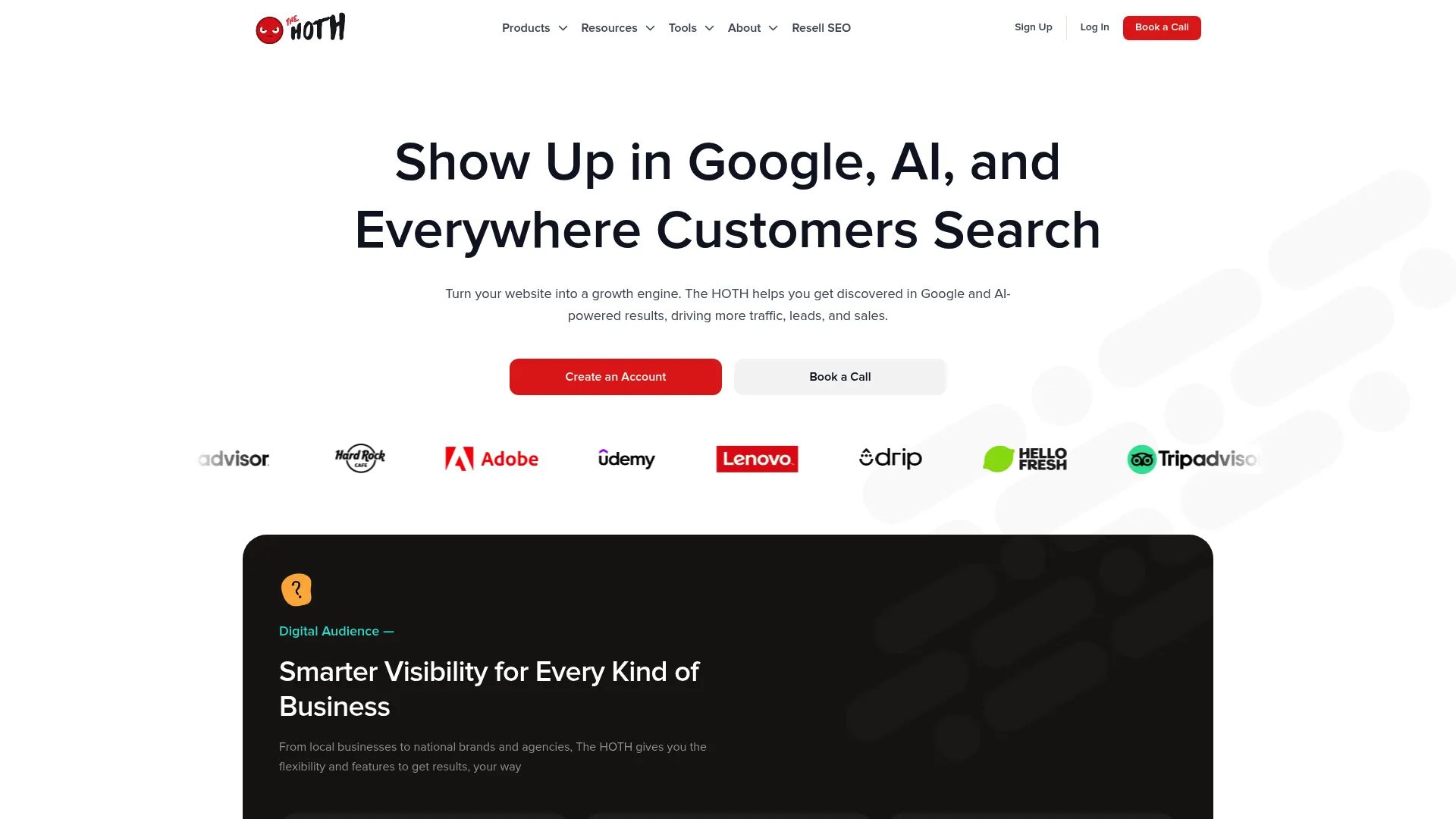 Screenshot of The HOTH