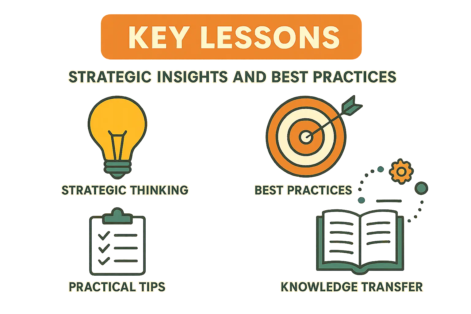 Key marketing lessons and strategic insights