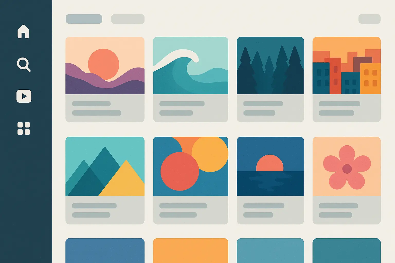 Media platform redesign dashboard
