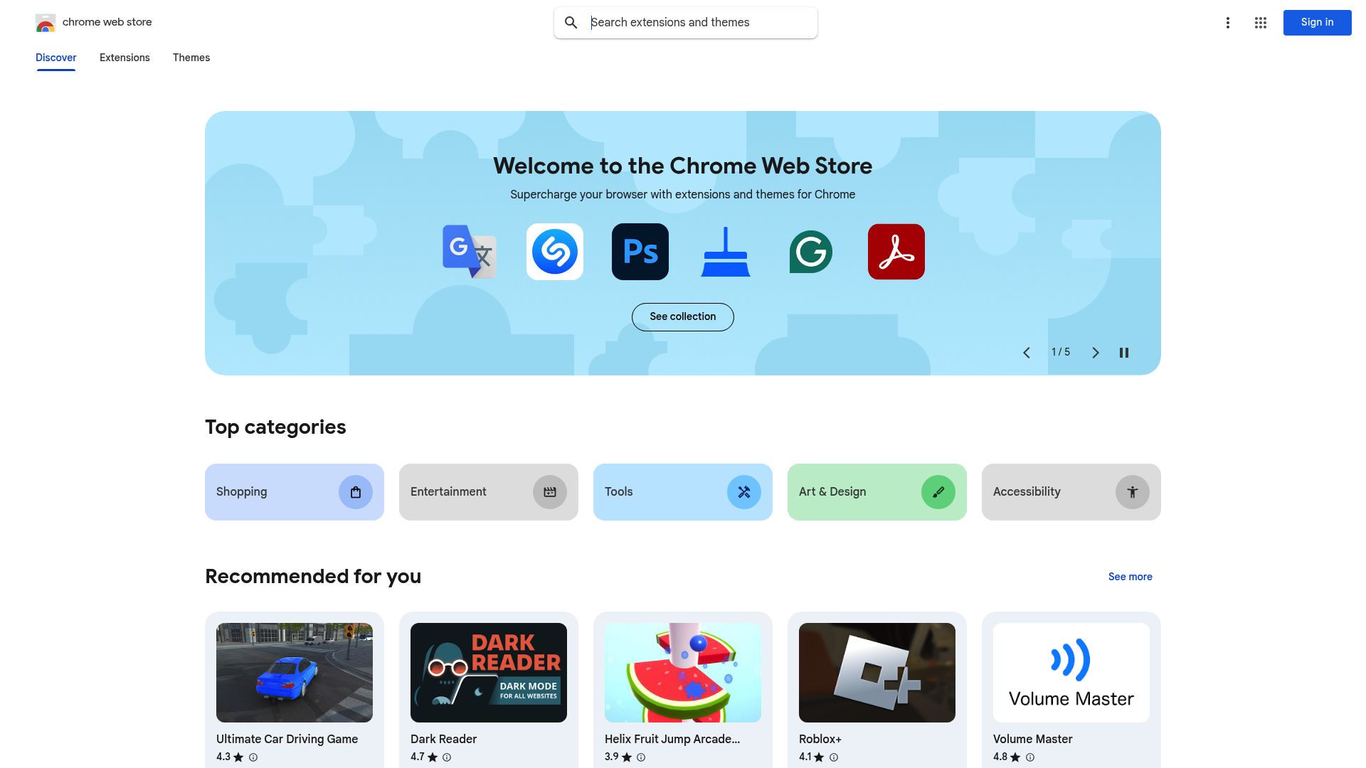Ubersuggest Chrome extension on Google Web Store