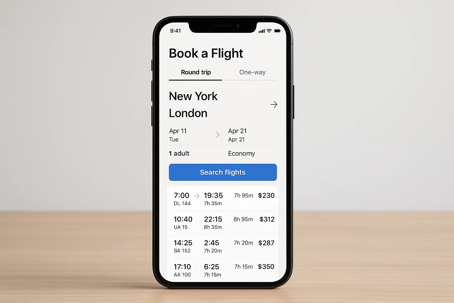 AirAsia mobile app interface