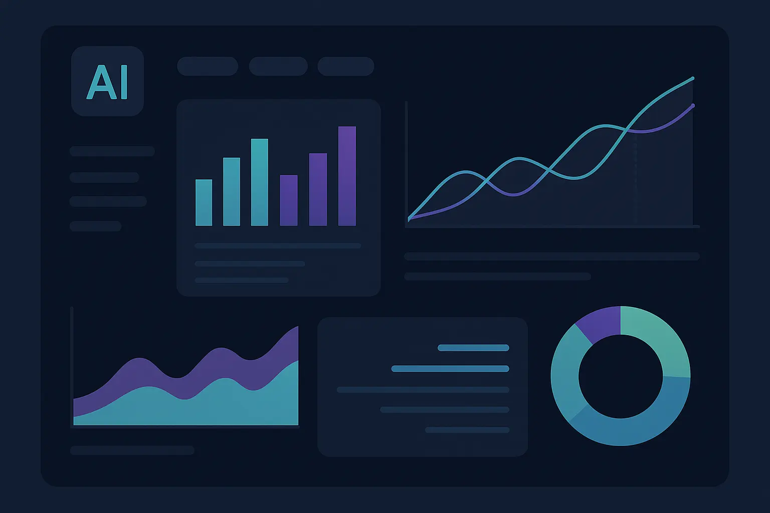 AI dashboard showing predictive analytics for YouTube revenue optimization