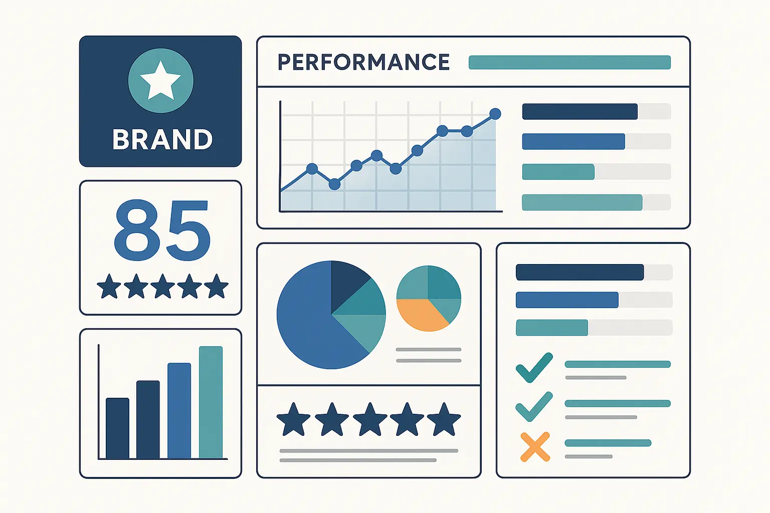 B2B branding success evaluation metrics