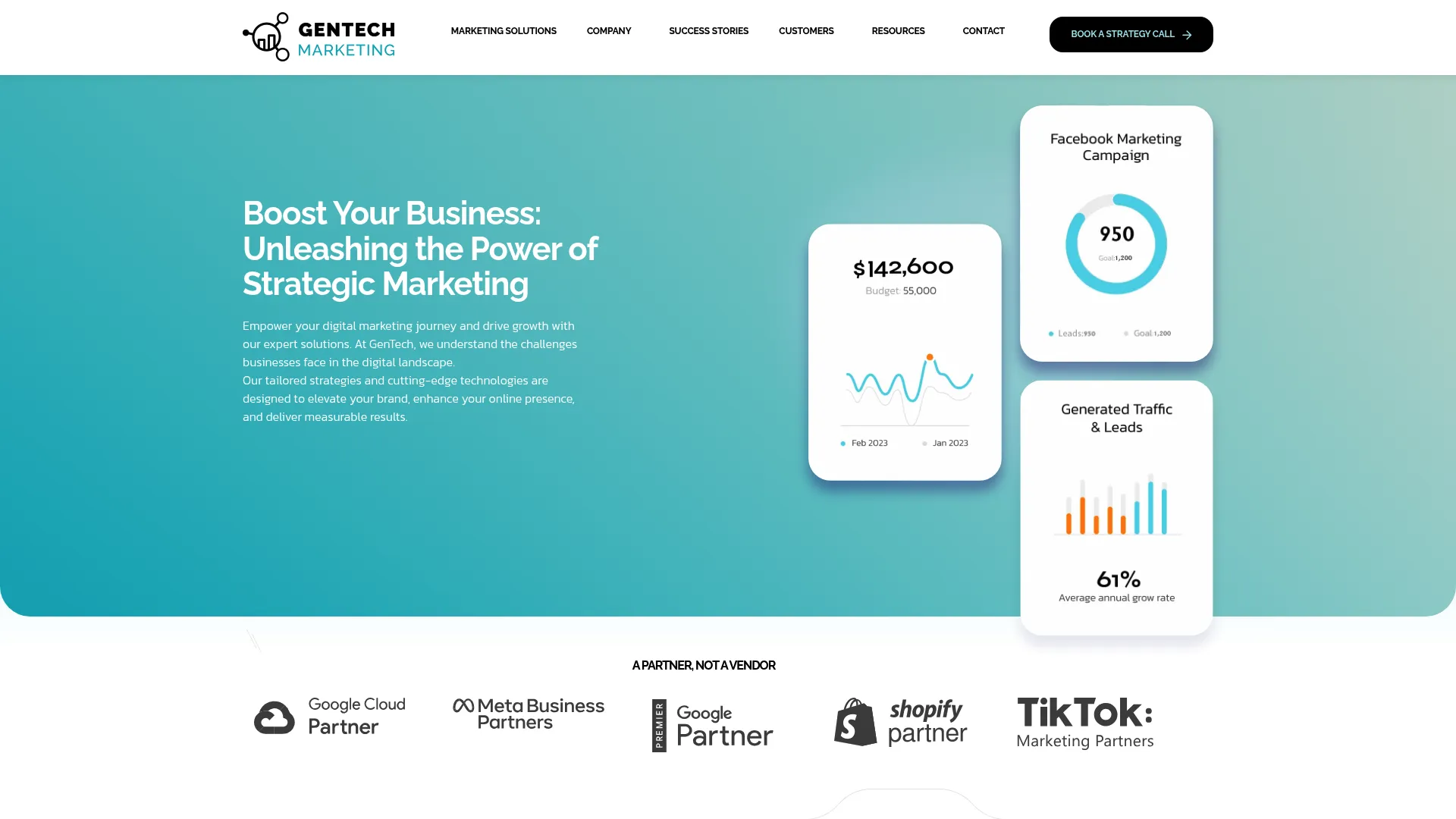 GenTech Marketing Website