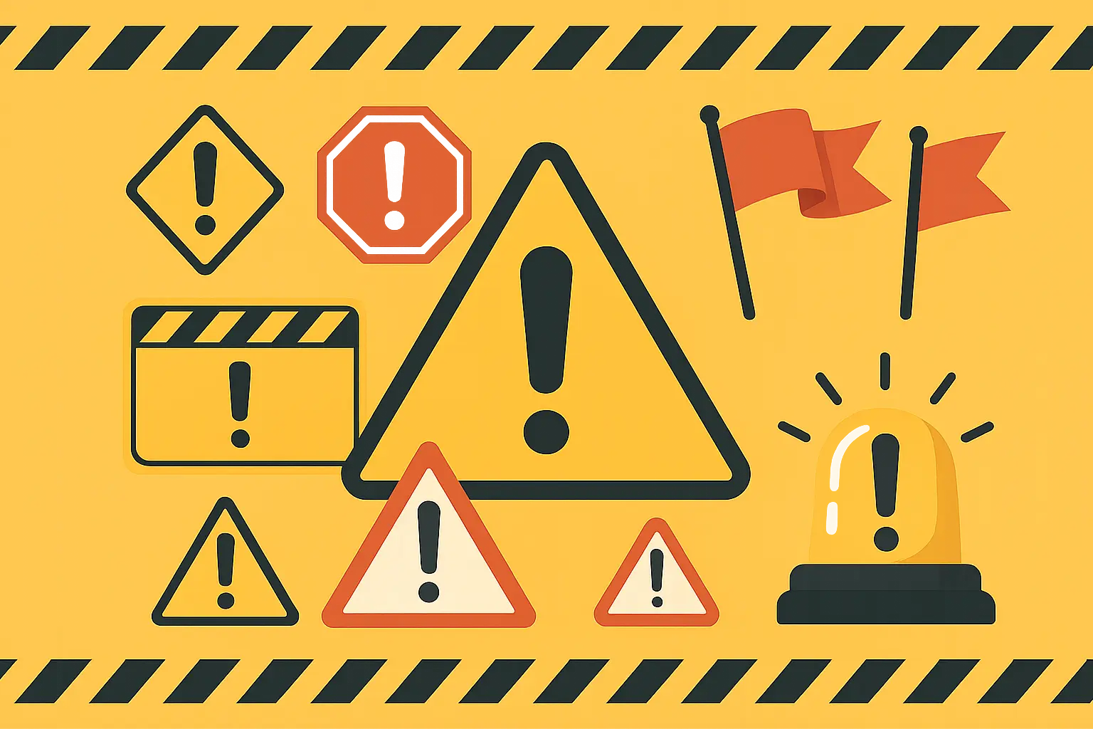 Red flags warning checklist