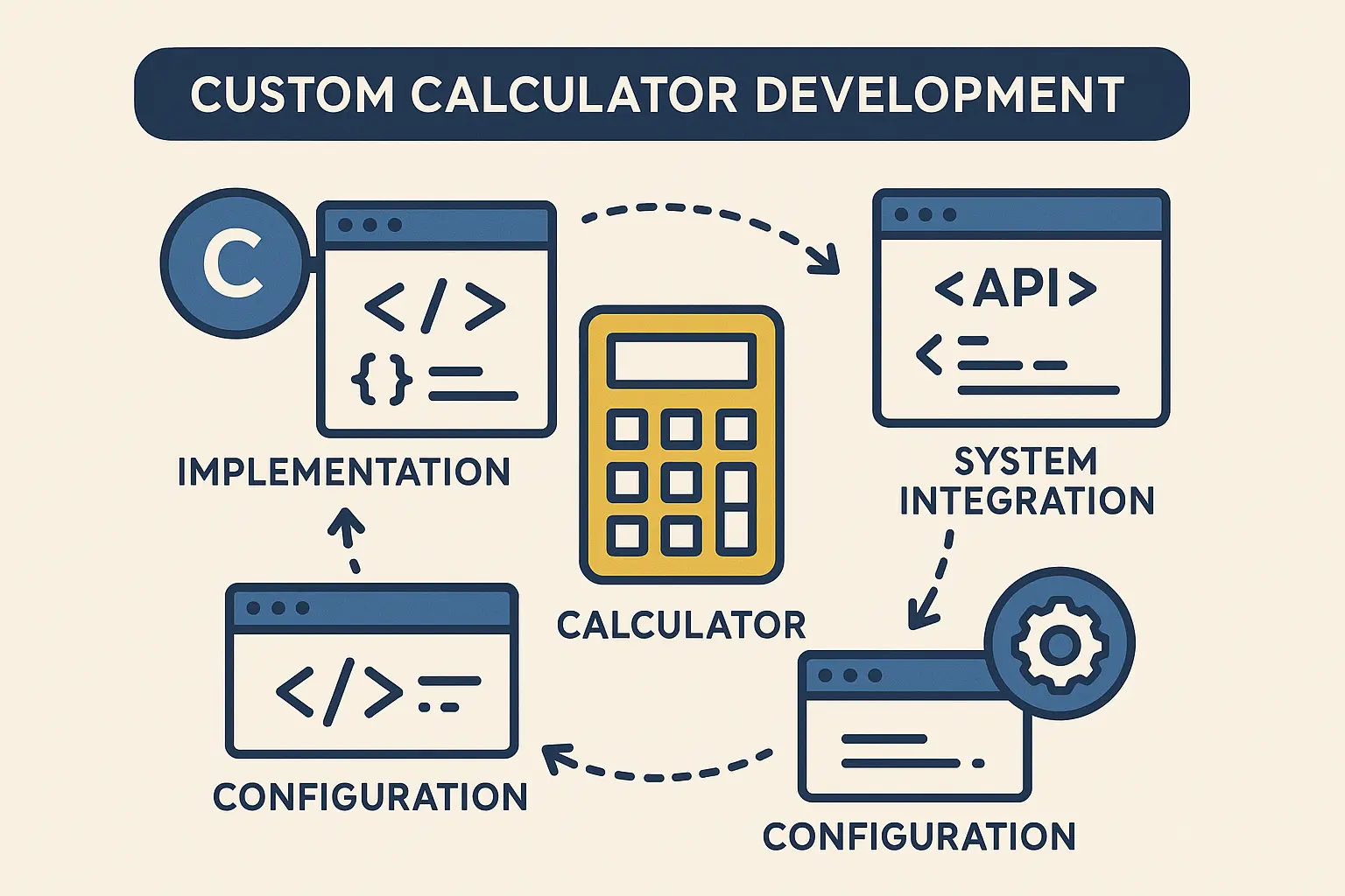 Advanced calculator platform interface