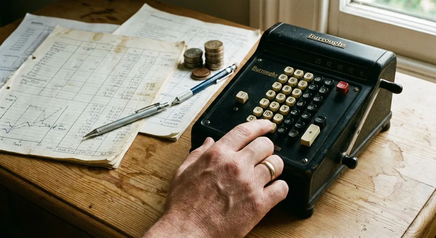 Financial analysis chart showing agency burn rate and profit margins