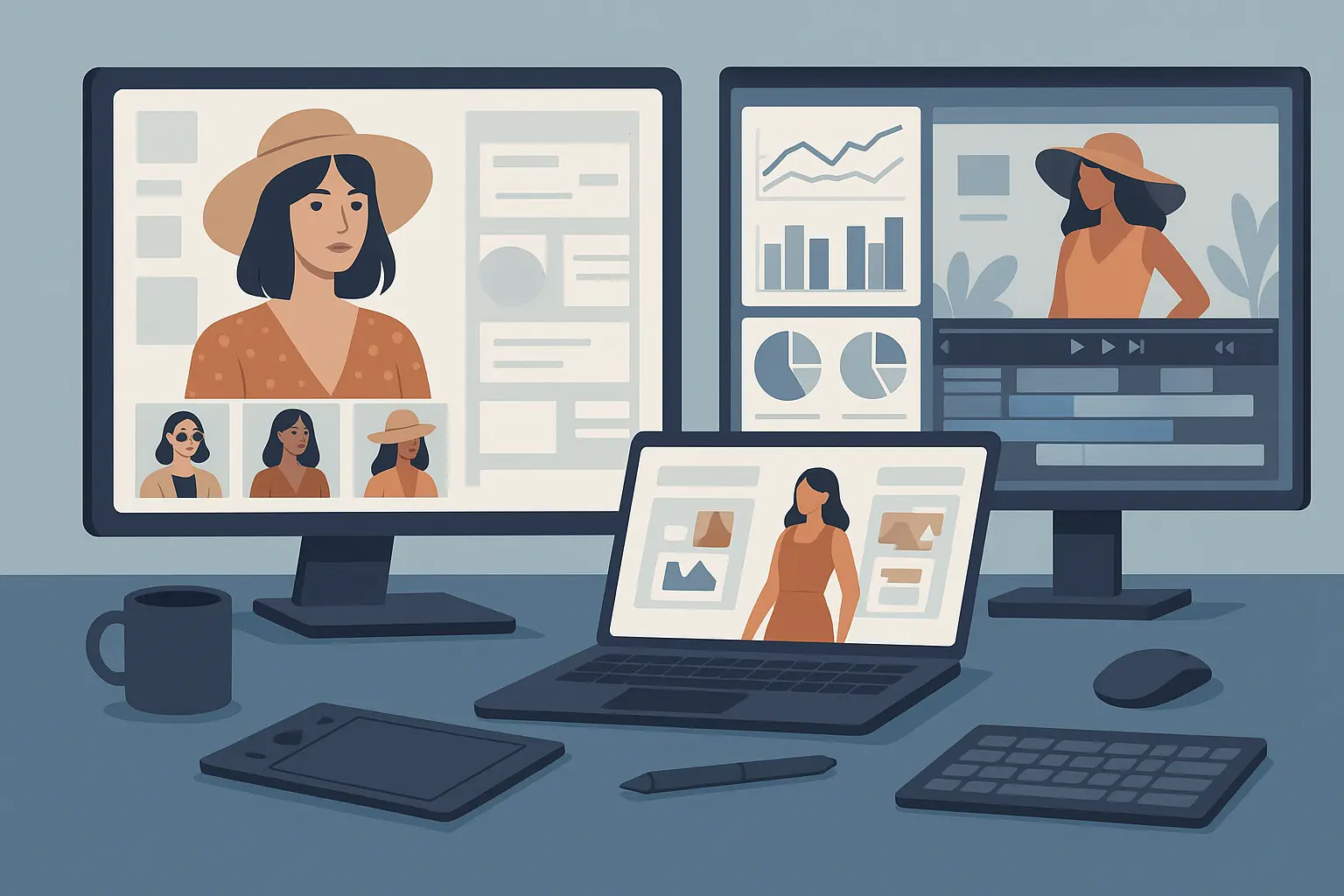 British Vogue digital transformation overview