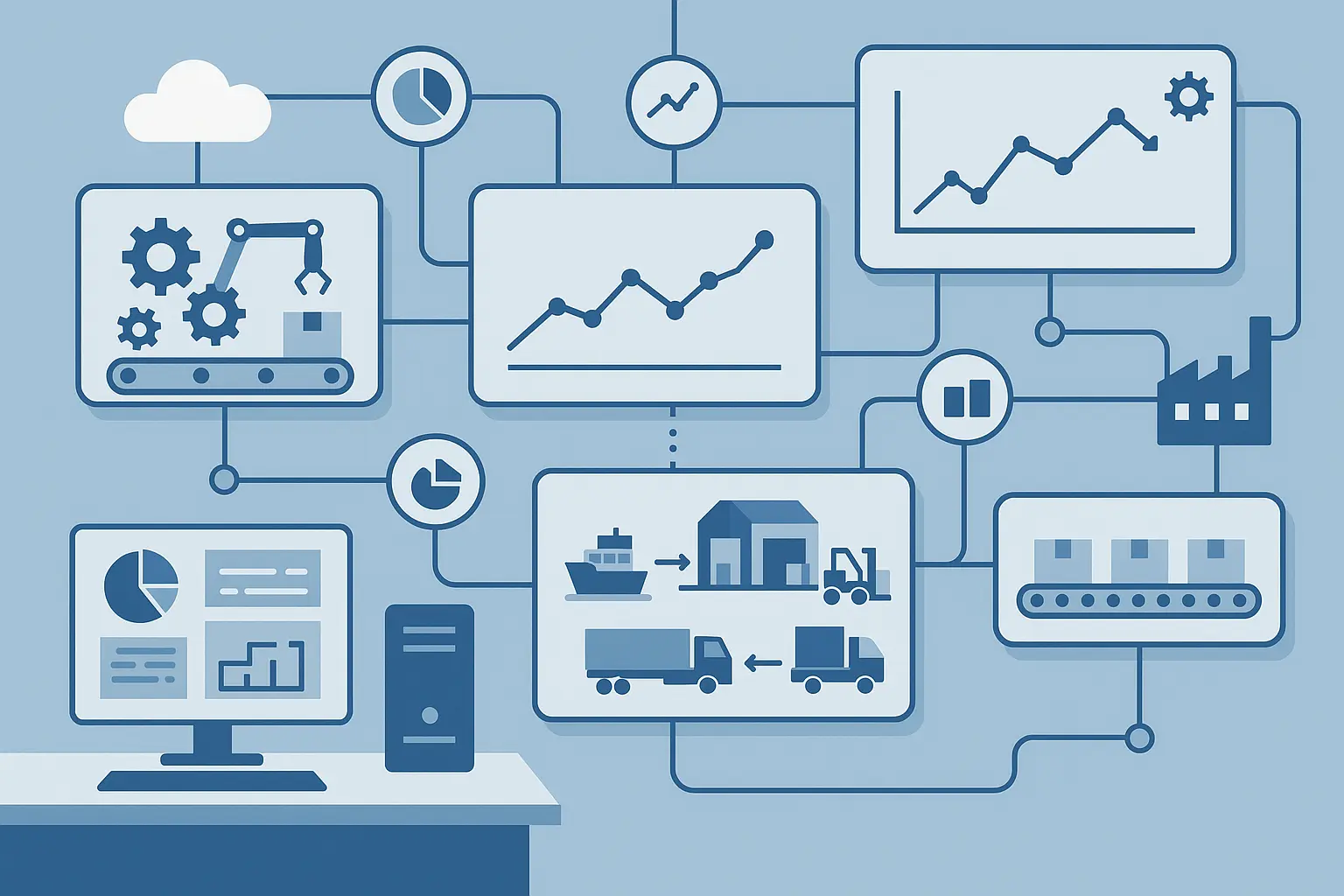 Business process transformation through AI optimization