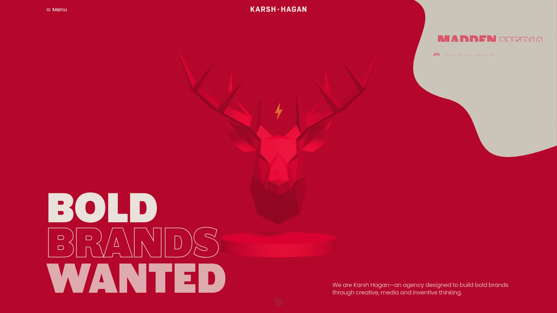 screenshot of karshhagan.com