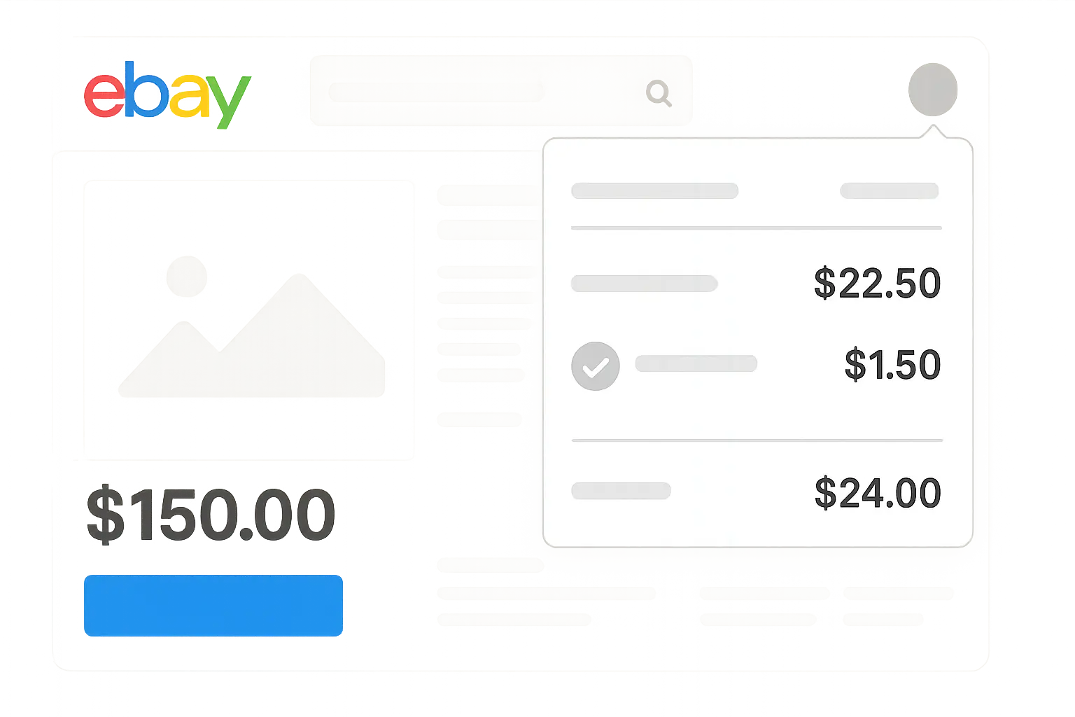 Browser extension interface