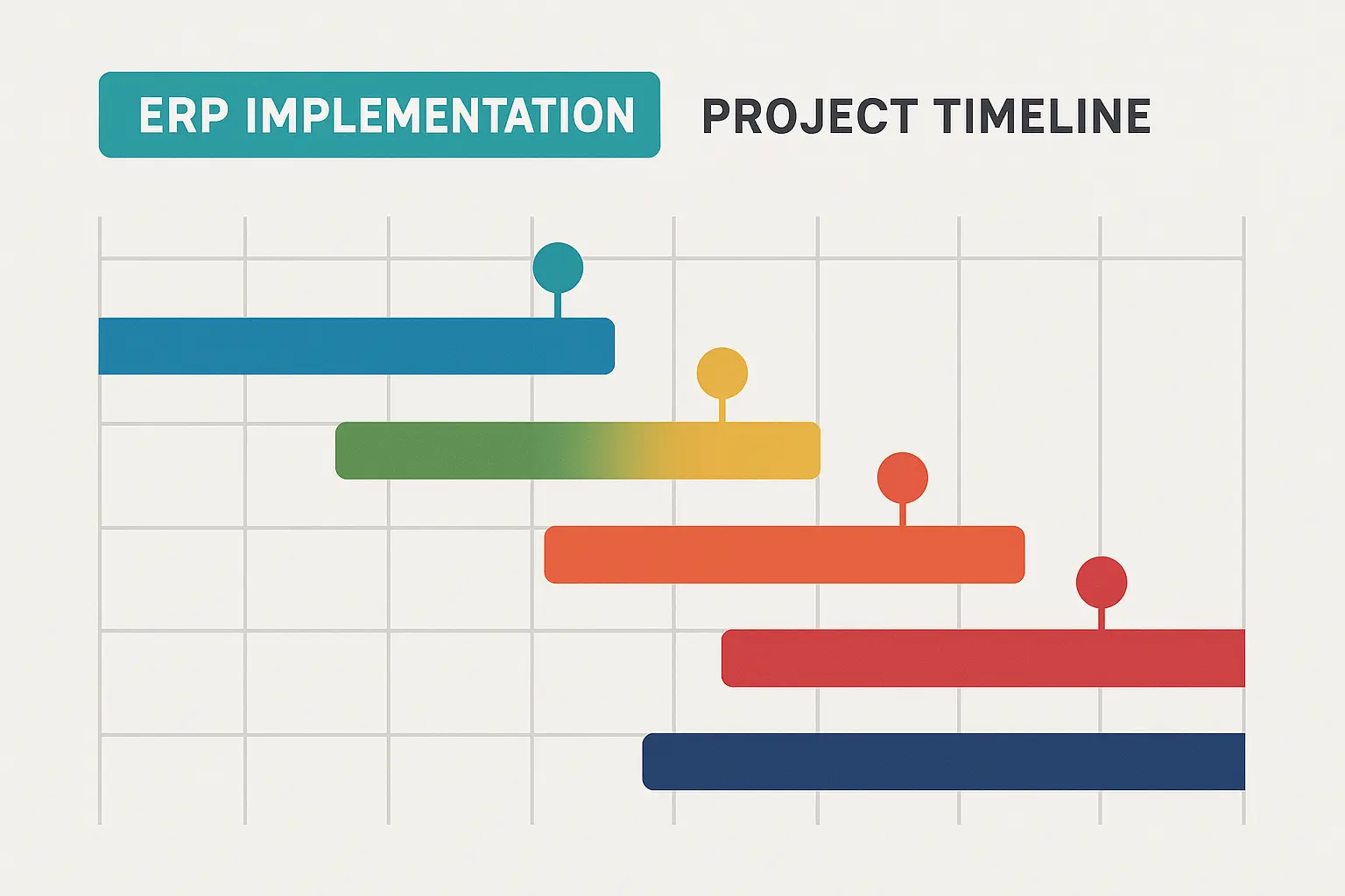 Enterprise ERP modernization phases
