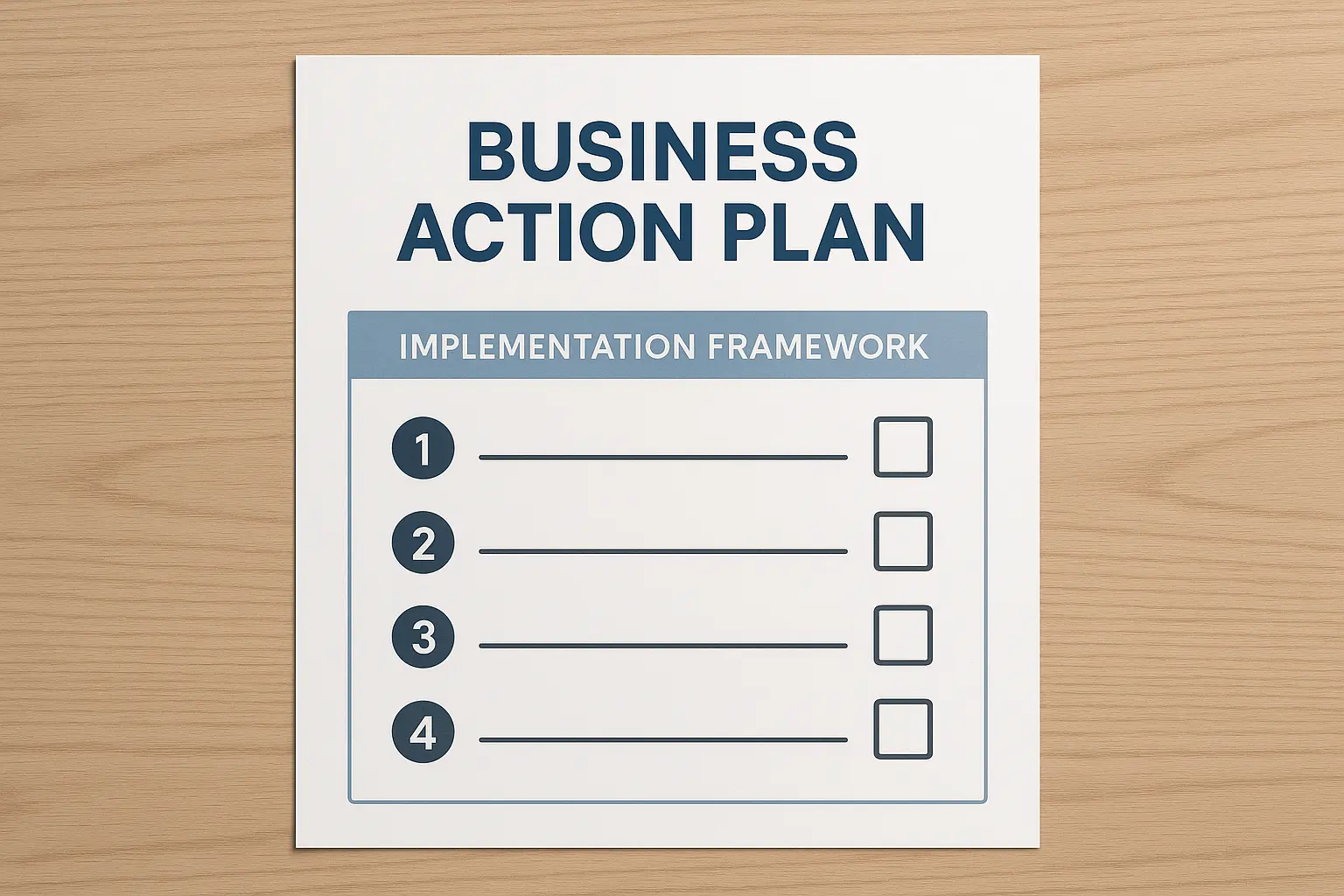 AirAsia action plan framework