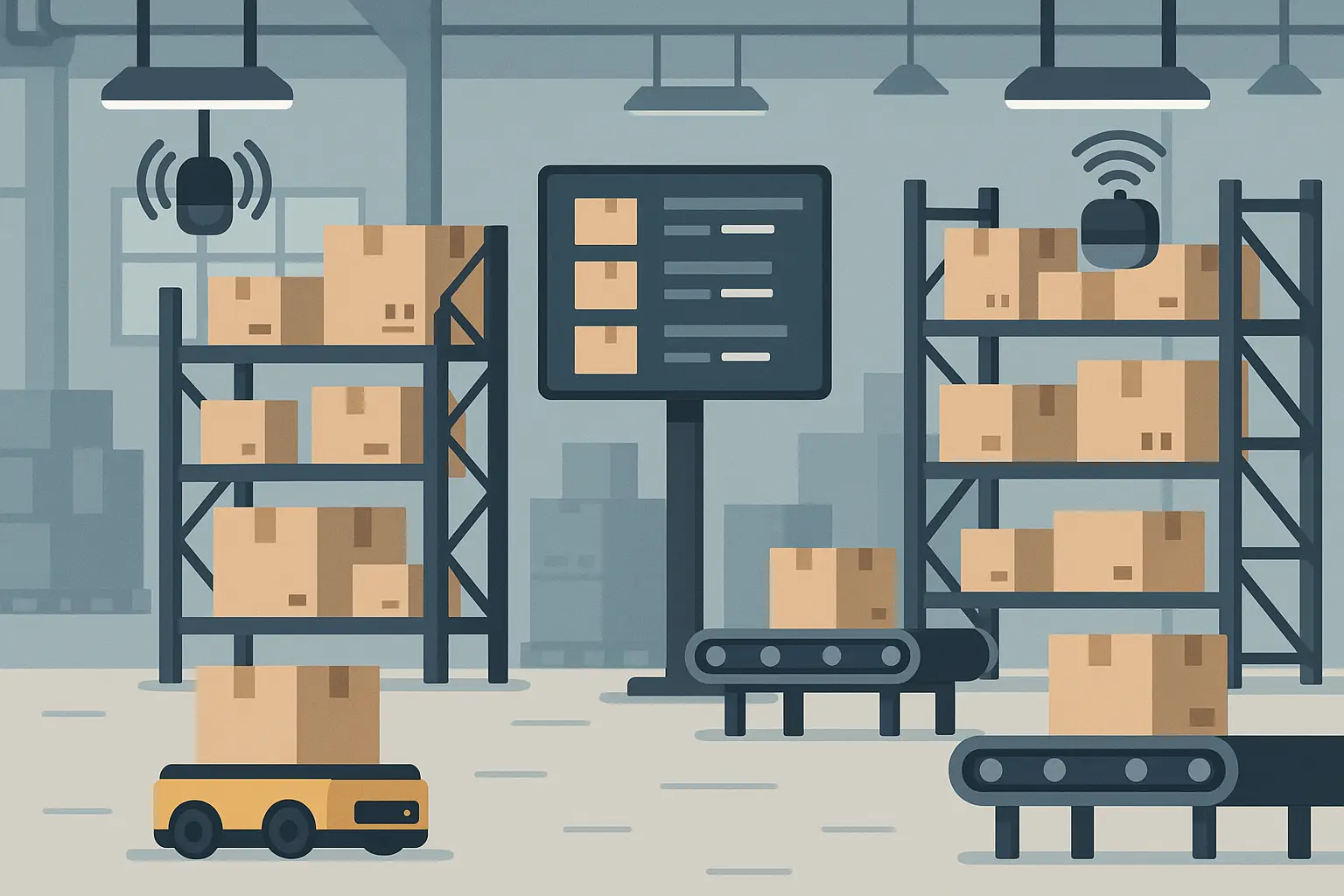 Inventory management transformation visualization