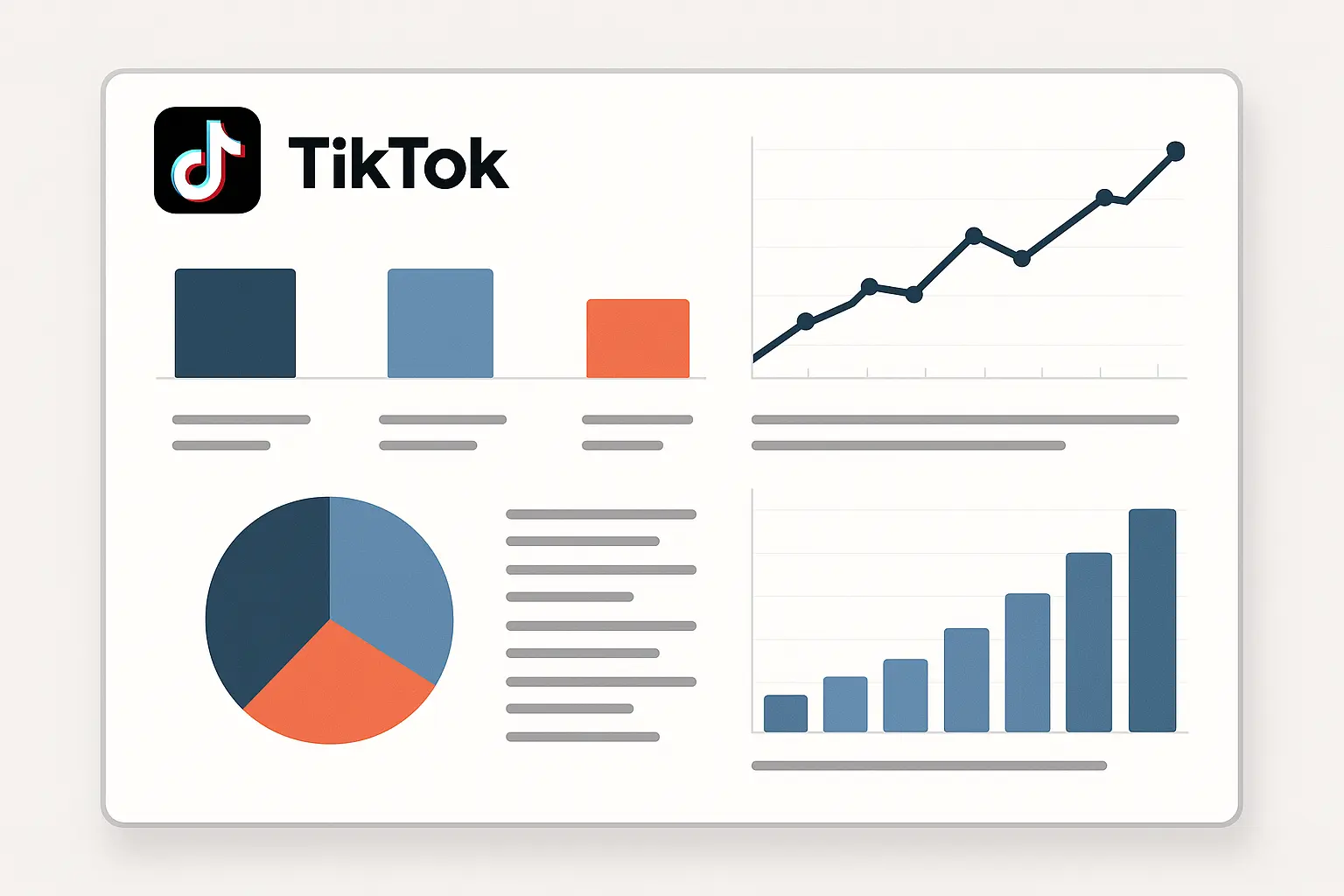TikTok marketing strategy case study analytics dashboard