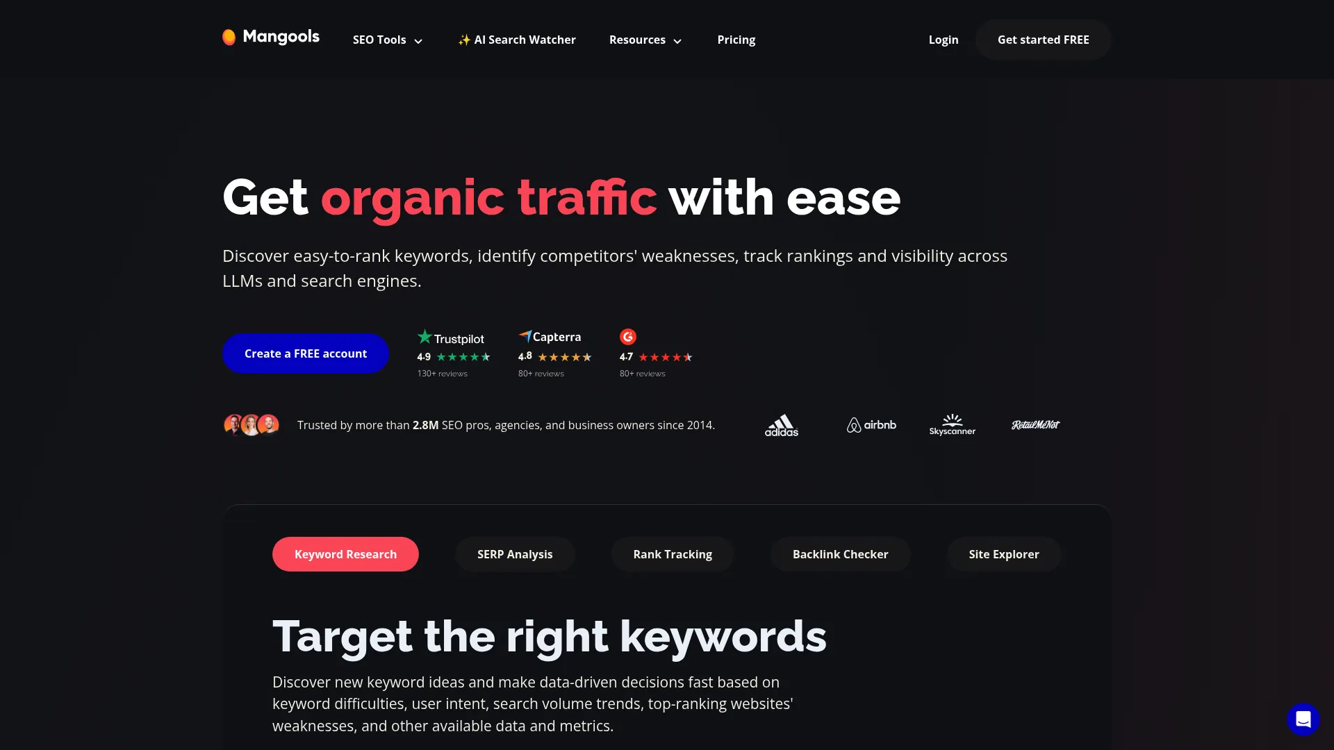 Mangools SEO Tools Suite