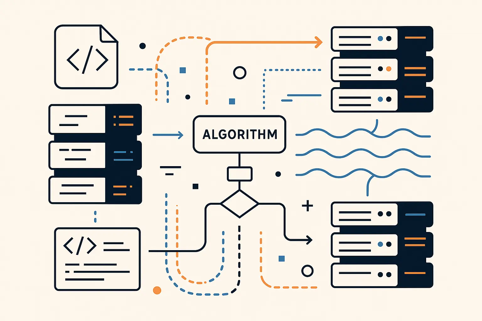 Uber technology infrastructure and algorithms visualization