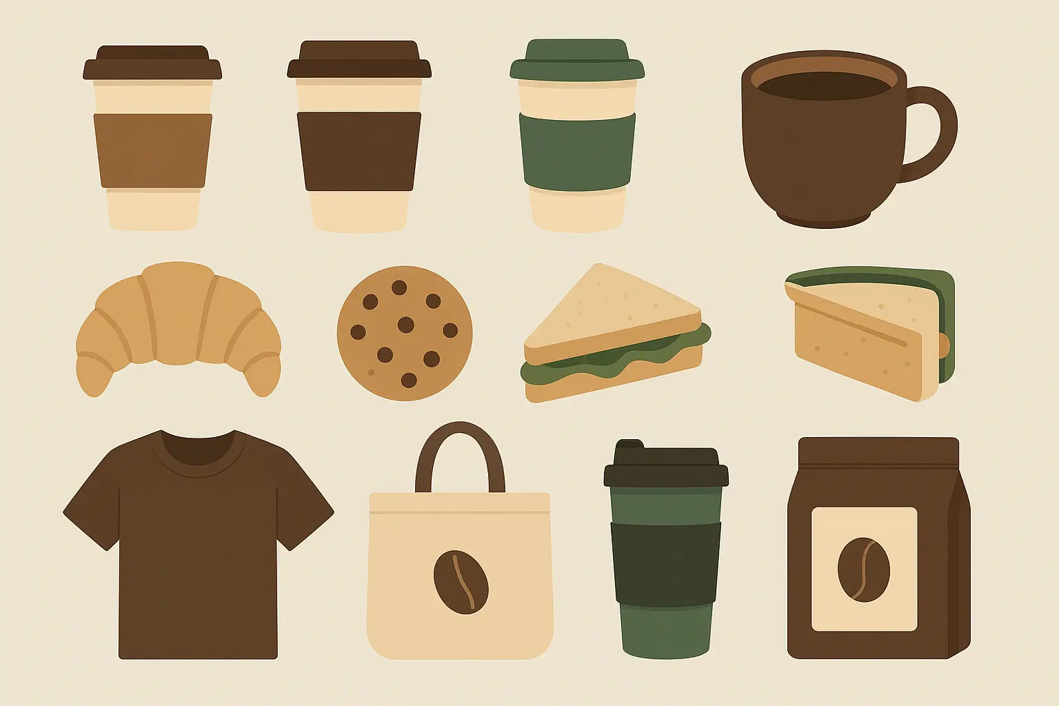 Starbucks brand extensions including food and merchandise