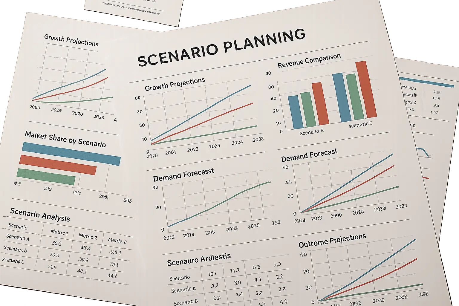 Scenario planning for variable expense ratios