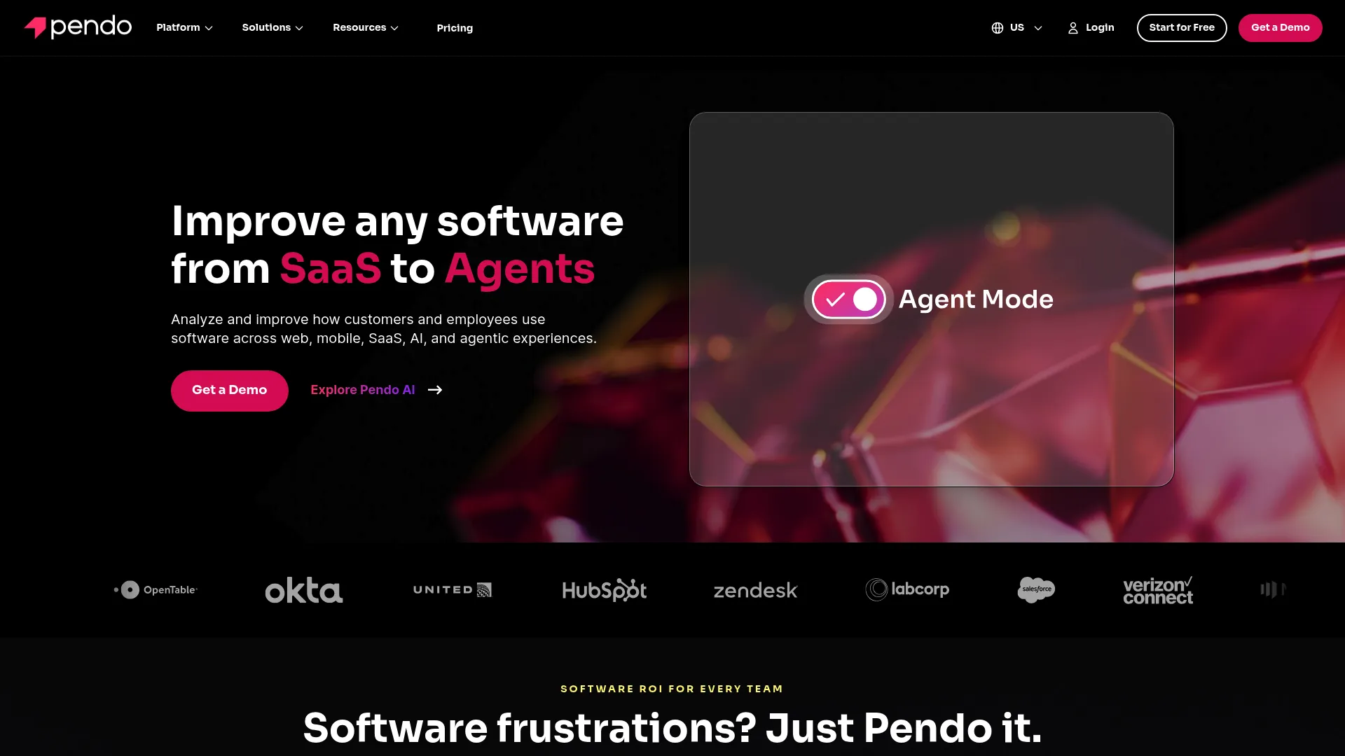 Pendo in-app guidance platform